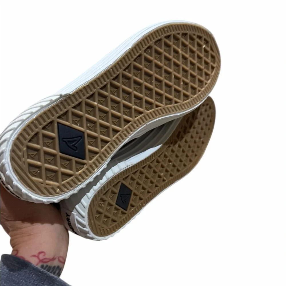NIB Sperry Bahama‎ 2 Platform Canvas Boat Shoes